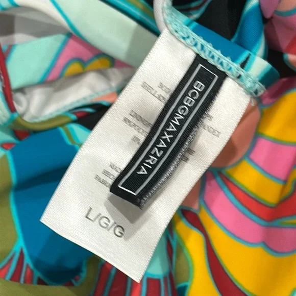 BCBGMaxAzria Colorful Floral One-Piece Swimsuit - Picture 5 of 5